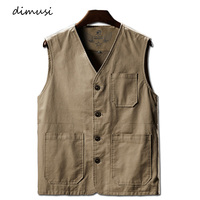 DIMUSI letnie męskie kamizelki Casual dla mężczyzn bawełna oddychająca siatka kamizelka kurtki bez rękawów człowiek outdoor wędkowanie kamizelki odzież 8XL 1
